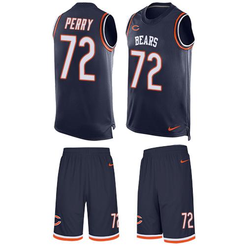 Nike Bears #72 William Perry Navy Blue Team Color Men's Stitched NFL Limited Tank Top Suit Jersey Nike Bears #72 William Perry Navy Blue Team Color Men's Stitched NFL Limited Tank Top Suit Jersey