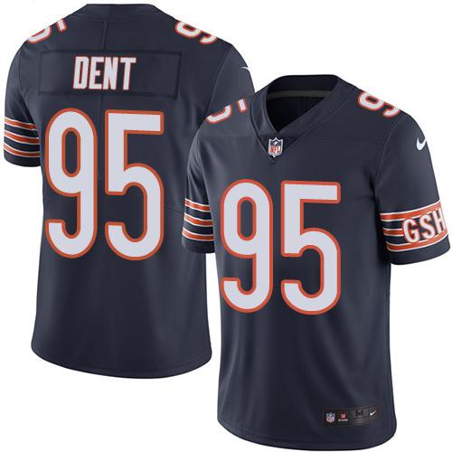 Nike Bears #95 Richard Dent Navy Blue Team Color Men's Stitched NFL Vapor Untouchable Limited Jersey Nike Bears #95 Richard Dent Navy Blue Team Color Men's Stitched NFL Vapor Untouchable Limited Jersey
