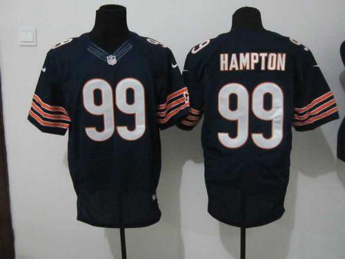 Nike Bears #99 Dan Hampton Navy Blue Team Color Men's Stitched NFL Elite Jersey Nike Bears #99 Dan Hampton Navy Blue Team Color Men's Stitched NFL Elite Jersey