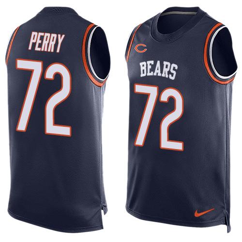 Nike Bears #72 William Perry Navy Blue Team Color Men's Stitched NFL Limited Tank Top Jersey Nike Bears #72 William Perry Navy Blue Team Color Men's Stitched NFL Limited Tank Top Jersey