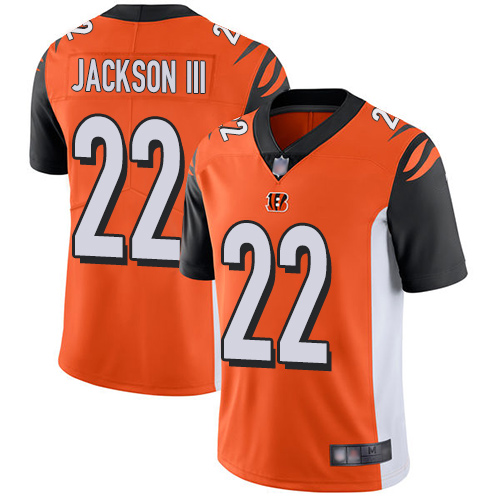 Nike Bengals #22 William Jackson III Orange Alternate Men's Stitched NFL Vapor Untouchable Limited Jersey Nike Bengals #22 William Jackson III Orange Alternate Men's Stitched NFL Vapor Untouchable Limited Jersey