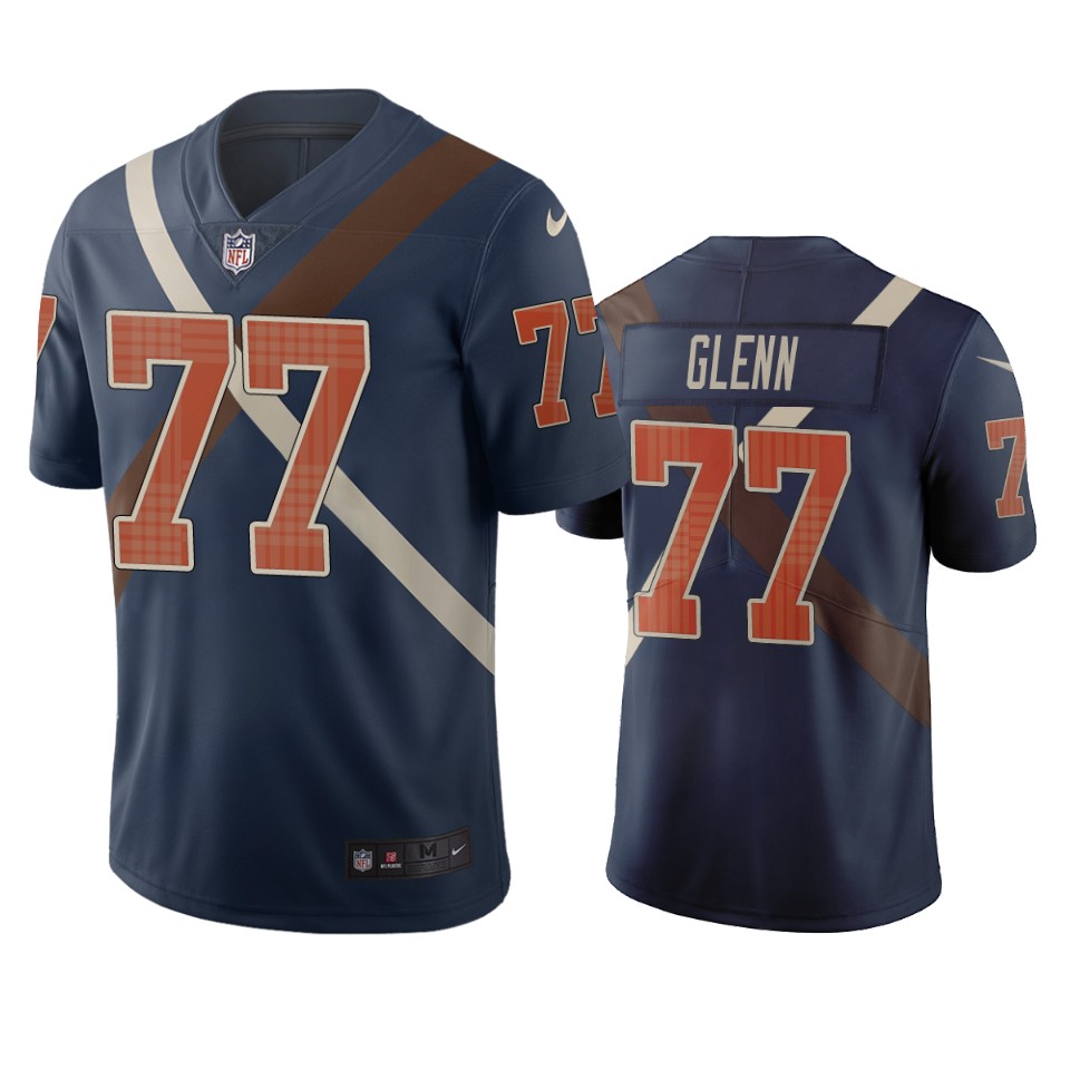 Cincinnati Bengals #77 Cordy Glenn Navy Vapor Limited City Edition NFL Jersey Cincinnati Bengals #77 Cordy Glenn Navy Vapor Limited City Edition NFL Jersey