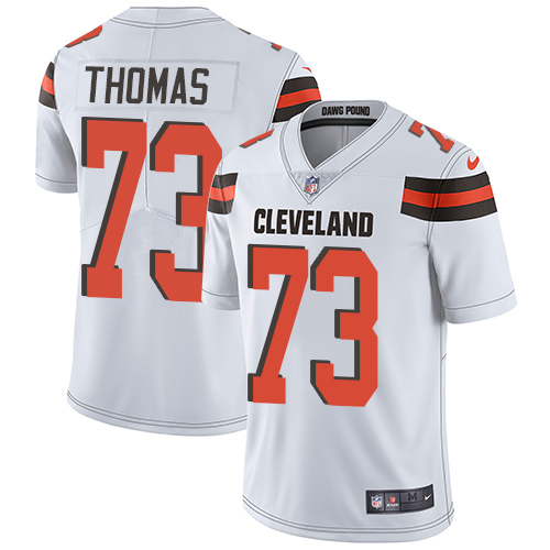 Nike Browns #73 Joe Thomas White Men's Stitched NFL Vapor Untouchable Limited Jersey Nike Browns #73 Joe Thomas White Men's Stitched NFL Vapor Untouchable Limited Jersey