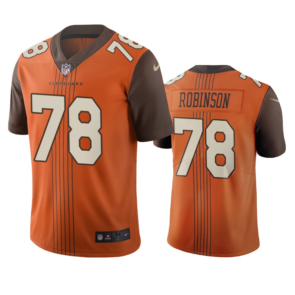 Cleveland Browns #78 Greg Robinson Brown Vapor Limited City Edition NFL Jersey Cleveland Browns #78 Greg Robinson Brown Vapor Limited City Edition NFL Jersey