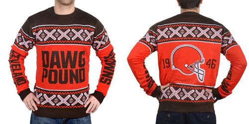 Nike Browns Men's Ugly Sweater Nike Browns Men's Ugly Sweater