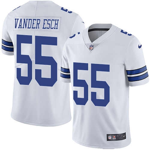 Nike Cowboys #55 Leighton Vander Esch White Men's Stitched NFL Vapor Untouchable Limited Jersey Nike Cowboys #55 Leighton Vander Esch White Men's Stitched NFL Vapor Untouchable Limited Jersey