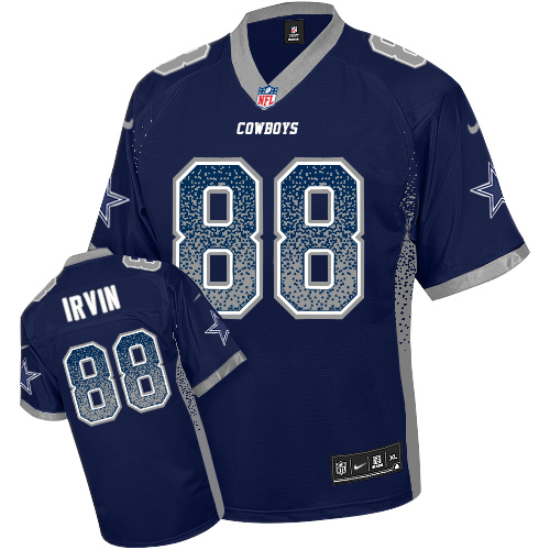 Nike Cowboys #88 Michael Irvin Navy Blue Team Color Men's Stitched NFL Elite Drift Fashion Jersey Nike Cowboys #88 Michael Irvin Navy Blue Team Color Men's Stitched NFL Elite Drift Fashion Jersey