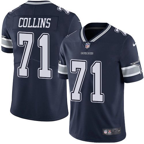 Nike Cowboys #71 La'el Collins Navy Blue Team Color Men's Stitched NFL Vapor Untouchable Limited Jersey Nike Cowboys #71 La'el Collins Navy Blue Team Color Men's Stitched NFL Vapor Untouchable Limited Jersey