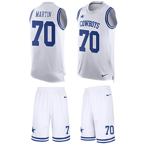 Nike Cowboys #70 Zack Martin White Men's Stitched NFL Limited Tank Top Suit Jersey Nike Cowboys #70 Zack Martin White Men's Stitched NFL Limited Tank Top Suit Jersey