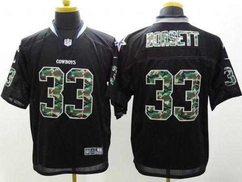 Nike Cowboys #33 Tony Dorsett Black Men's Stitched NFL Elite Camo Fashion Jersey Nike Cowboys #33 Tony Dorsett Black Men's Stitched NFL Elite Camo Fashion Jersey