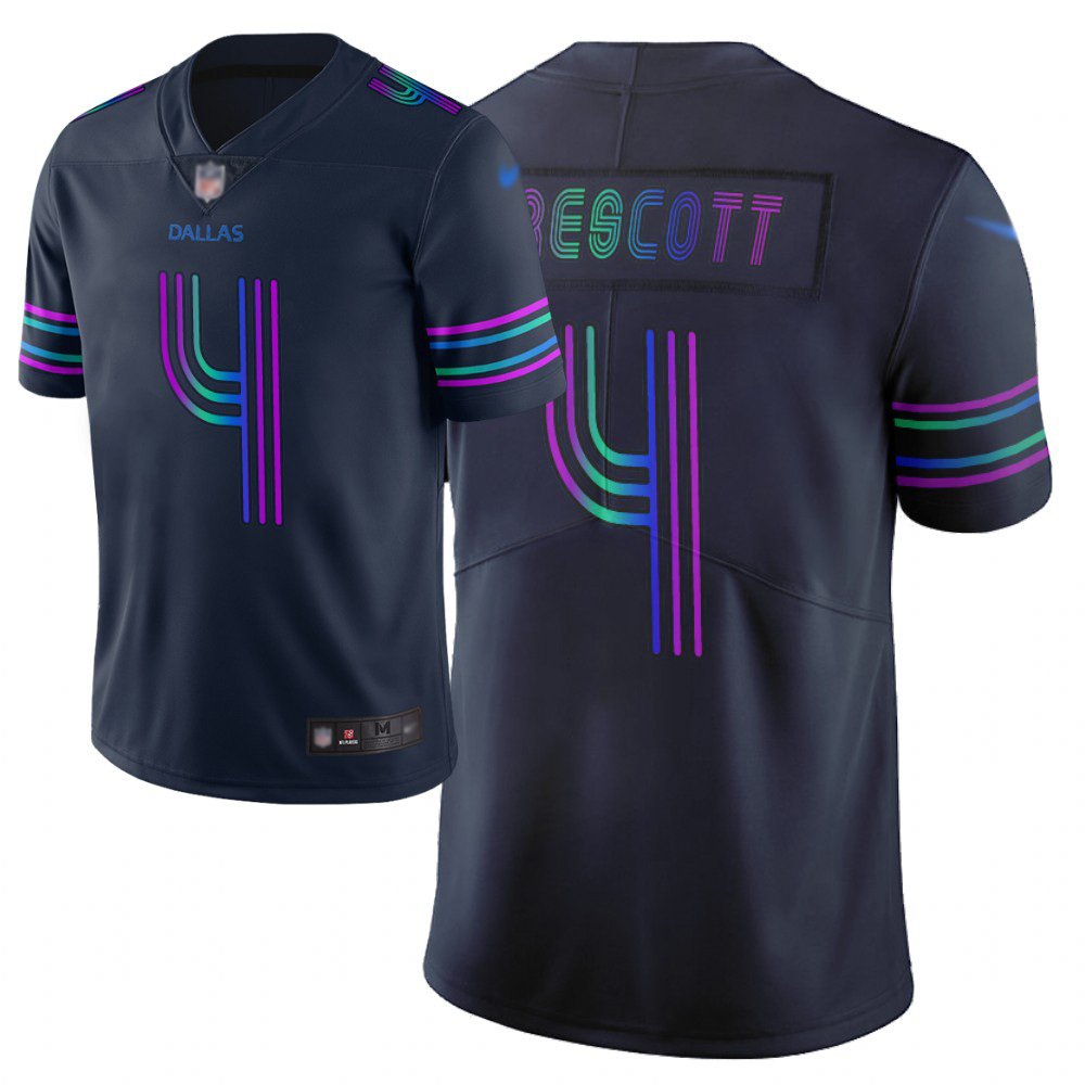 Nike Cowboys #4 Dak Prescott Navy Men's Stitched NFL Limited City Edition Jersey Nike Cowboys #4 Dak Prescott Navy Men's Stitched NFL Limited City Edition Jersey