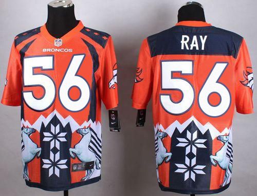 Nike Broncos #56 Shane Ray Orange Men's Stitched NFL Elite Noble Fashion Jersey Nike Broncos #56 Shane Ray Orange Men's Stitched NFL Elite Noble Fashion Jersey
