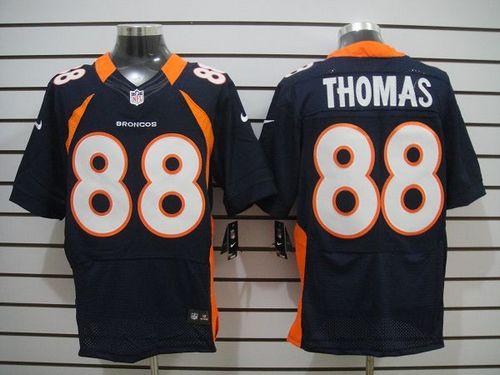 Nike Broncos #88 Demaryius Thomas Navy Blue Alternate Men's Stitched NFL Elite Jersey Nike Broncos #88 Demaryius Thomas Navy Blue Alternate Men's Stitched NFL Elite Jersey
