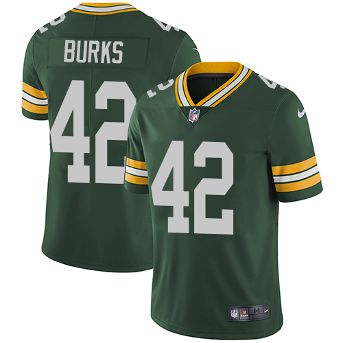 Nike Packers #42 Oren Burks Green Team Color Men's Stitched NFL Vapor Untouchable Limited Jersey Nike Packers #42 Oren Burks Green Team Color Men's Stitched NFL Vapor Untouchable Limited Jersey
