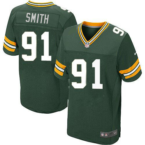 Nike Packers #91 Preston Smith Green Team Color Men's Stitched NFL Elite Jersey Nike Packers #91 Preston Smith Green Team Color Men's Stitched NFL Elite Jersey