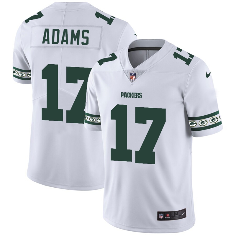 Green Bay Packers #17 Davante Adams Nike White Team Logo Vapor Limited NFL Jersey Green Bay Packers #17 Davante Adams Nike White Team Logo Vapor Limited NFL Jersey