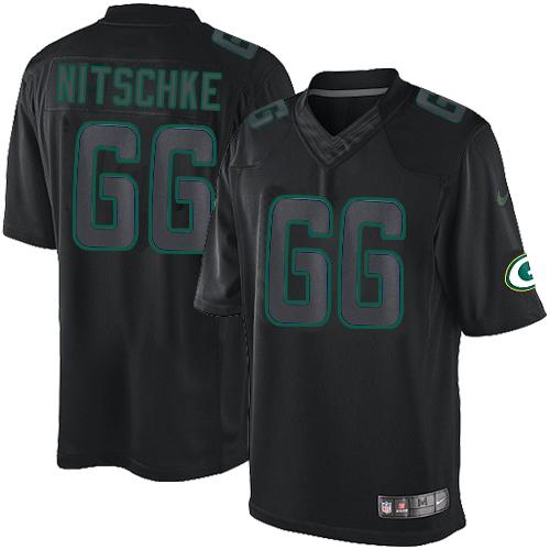 Nike Packers #66 Ray Nitschke Black Men's Stitched NFL Impact Limited Jersey Nike Packers #66 Ray Nitschke Black Men's Stitched NFL Impact Limited Jersey