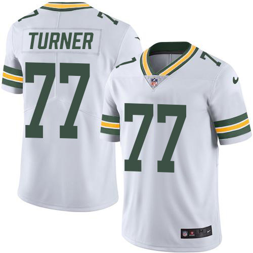Nike Packers #77 Billy Turner White Men's Stitched NFL Vapor Untouchable Limited Jersey Nike Packers #77 Billy Turner White Men's Stitched NFL Vapor Untouchable Limited Jersey