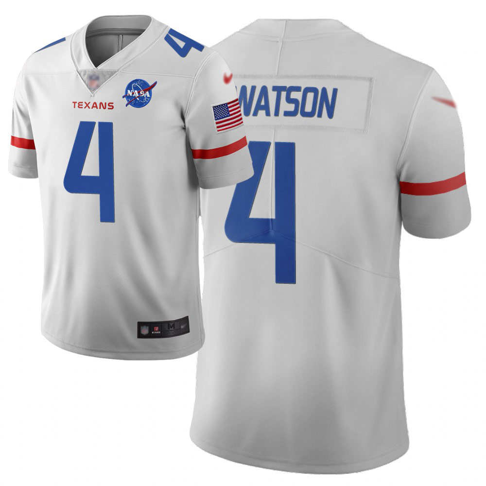 Nike Texans #4 Deshaun Watson White Men's Stitched NFL Limited City Edition Jersey