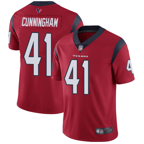 Nike Texans #41 Zach Cunningham Red Alternate Men's Stitched NFL Vapor Untouchable Limited Jersey Nike Texans #41 Zach Cunningham Red Alternate Men's Stitched NFL Vapor Untouchable Limited Jersey