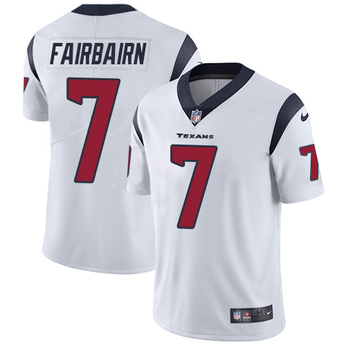 Nike Texans #7 Ka'imi Fairbairn White Men's Stitched NFL Vapor Untouchable Limited Jersey Nike Texans #7 Ka'imi Fairbairn White Men's Stitched NFL Vapor Untouchable Limited Jersey