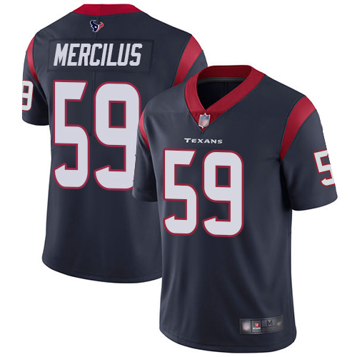Nike Texans #59 Whitney Mercilus Navy Blue Team Color Men's Stitched NFL Vapor Untouchable Limited Jersey Nike Texans #59 Whitney Mercilus Navy Blue Team Color Men's Stitched NFL Vapor Untouchable Limited Jersey