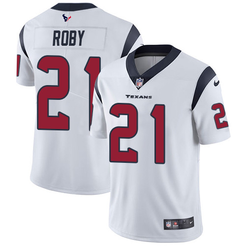Nike Texans #21 Bradley Roby White Men's Stitched NFL Vapor Untouchable Limited Jersey Nike Texans #21 Bradley Roby White Men's Stitched NFL Vapor Untouchable Limited Jersey