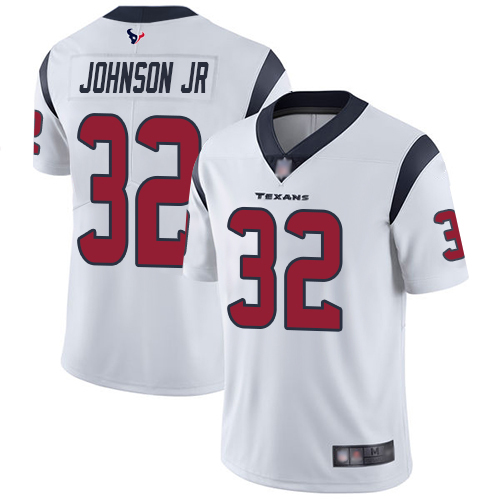 Nike Texans #32 Lonnie Johnson Jr. White Men's Stitched NFL Vapor Untouchable Limited Jersey Nike Texans #32 Lonnie Johnson Jr. White Men's Stitched NFL Vapor Untouchable Limited Jersey