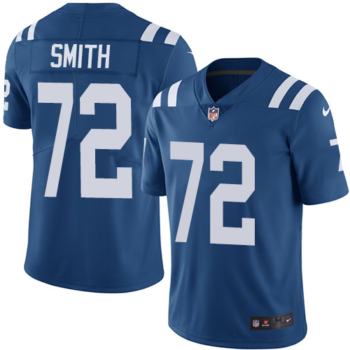 Nike Colts #72 Braden Smith Royal Blue Team Color Men's Stitched NFL Vapor Untouchable Limited Jersey Nike Colts #72 Braden Smith Royal Blue Team Color Men's Stitched NFL Vapor Untouchable Limited Jersey