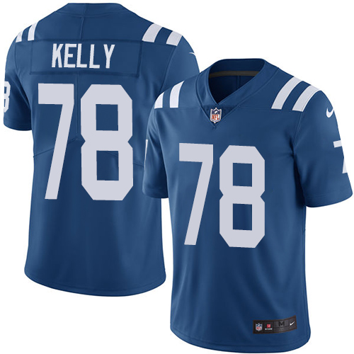 Nike Colts #78 Ryan Kelly Royal Blue Team Color Men's Stitched NFL Vapor Untouchable Limited Jersey Nike Colts #78 Ryan Kelly Royal Blue Team Color Men's Stitched NFL Vapor Untouchable Limited Jersey