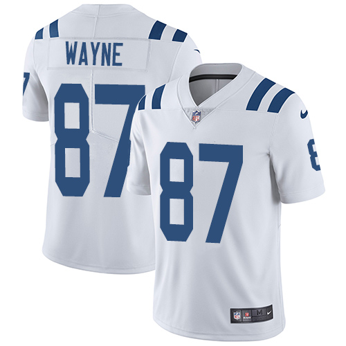 Nike Colts #87 Reggie Wayne White Men's Stitched NFL Vapor Untouchable Limited Jersey Nike Colts #87 Reggie Wayne White Men's Stitched NFL Vapor Untouchable Limited Jersey