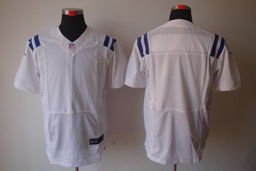 Nike Colts Blank White Men's Stitched NFL Elite Jersey Nike Colts Blank White Men's Stitched NFL Elite Jersey