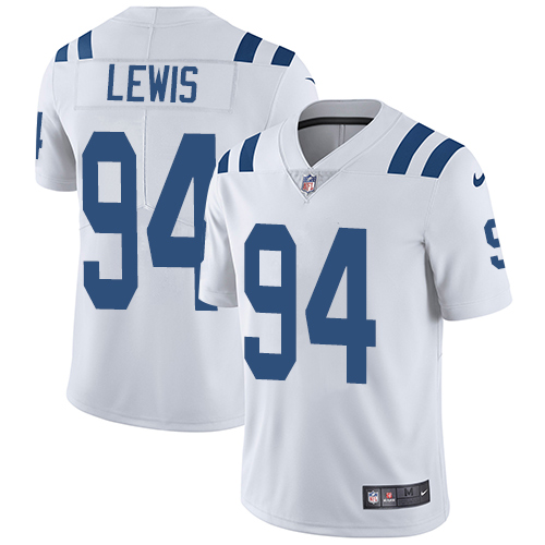 Nike Colts #94 Tyquan Lewis White Men's Stitched NFL Vapor Untouchable Limited Jersey Nike Colts #94 Tyquan Lewis White Men's Stitched NFL Vapor Untouchable Limited Jersey