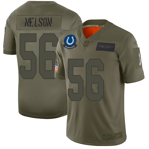 Nike Colts #56 Quenton Nelson Camo Men's Stitched NFL Limited 2019 Salute To Service Jersey Nike Colts #56 Quenton Nelson Camo Men's Stitched NFL Limited 2019 Salute To Service Jersey