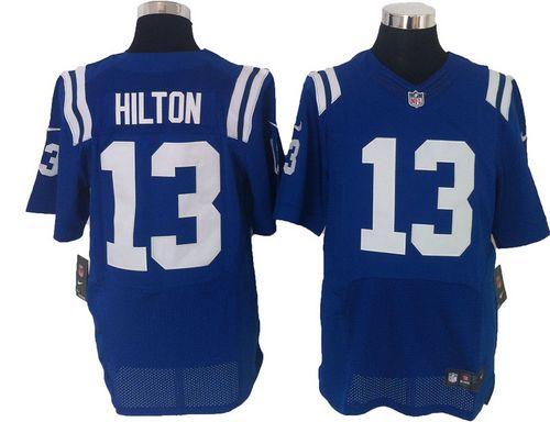Nike Colts #13 T.Y. Hilton Royal Blue Team Color Men's Stitched NFL Elite Jersey Nike Colts #13 T.Y. Hilton Royal Blue Team Color Men's Stitched NFL Elite Jersey