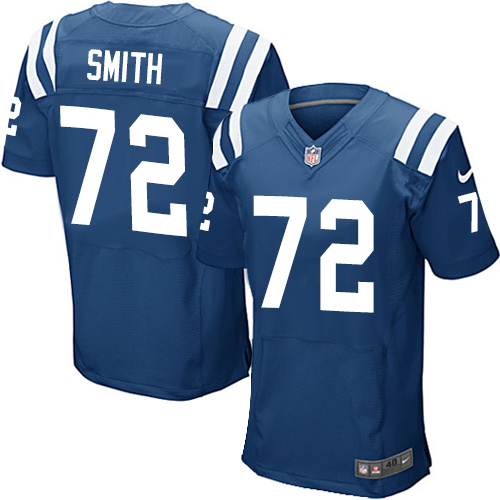 Nike Colts #72 Braden Smith Royal Blue Team Color Men's Stitched NFL Elite Jersey Nike Colts #72 Braden Smith Royal Blue Team Color Men's Stitched NFL Elite Jersey