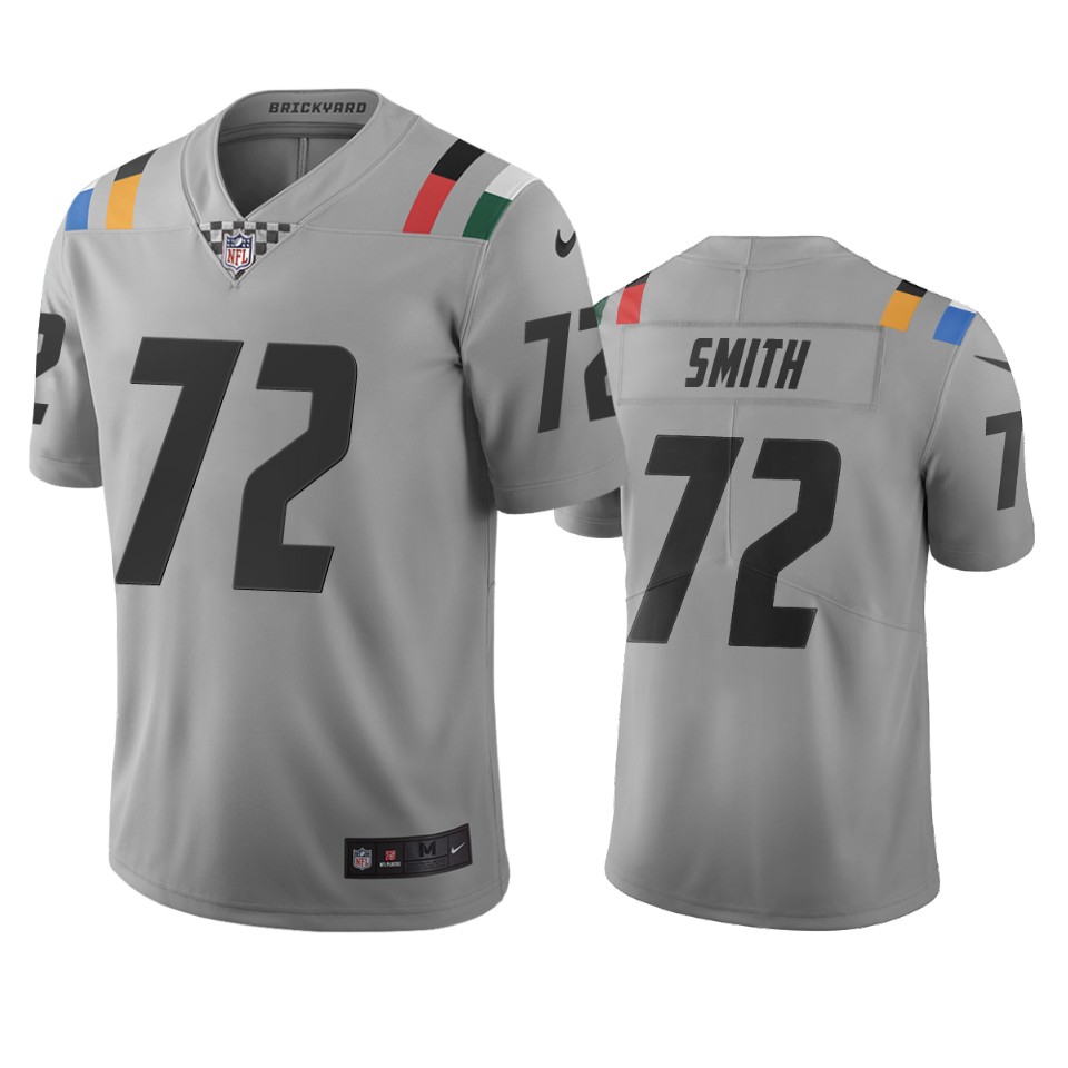 Indianapolis Colts #72 Braden Smith Gray Vapor Limited City Edition NFL Jersey Indianapolis Colts #72 Braden Smith Gray Vapor Limited City Edition NFL Jersey