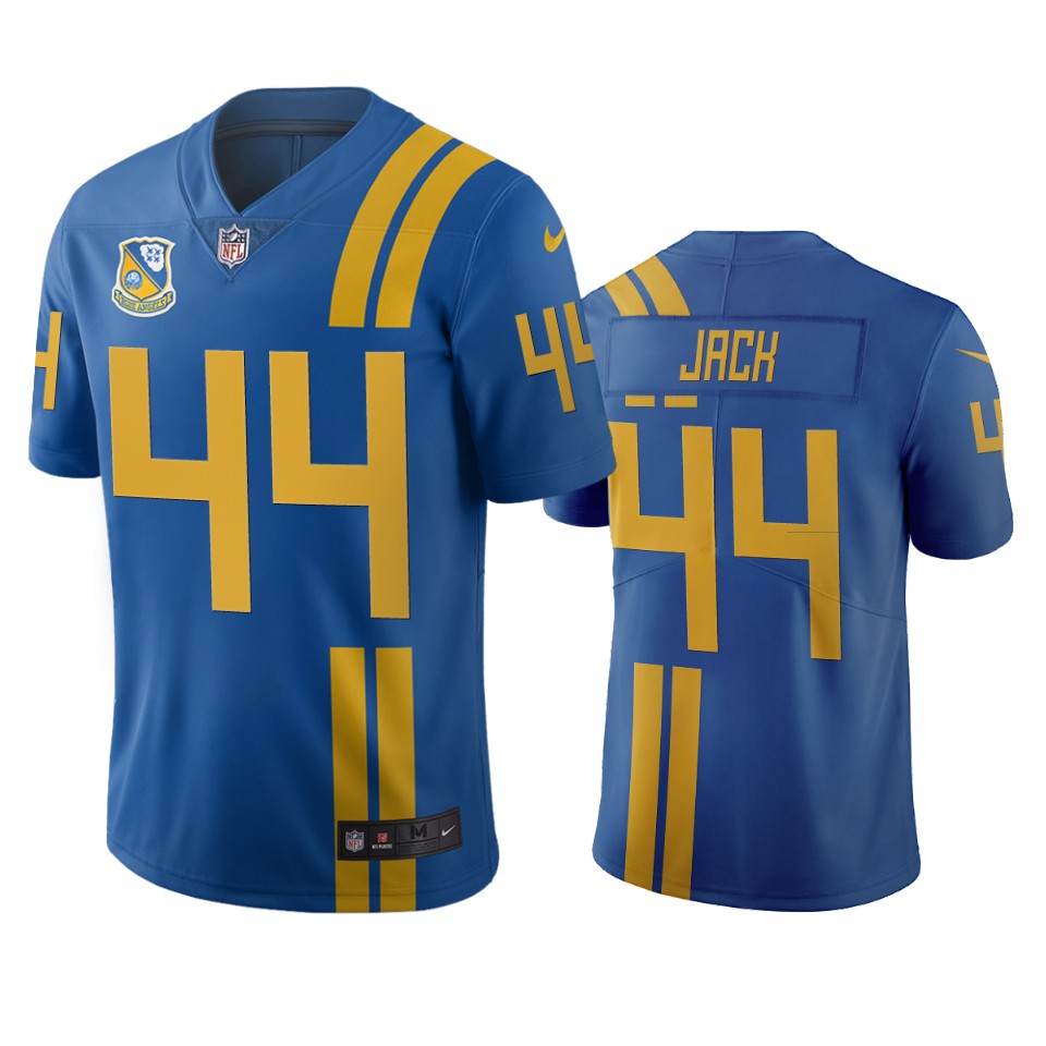 Jacksonville Jaguars #44 Myles Jack Royal Vapor Limited City Edition NFL Jersey Jacksonville Jaguars #44 Myles Jack Royal Vapor Limited City Edition NFL Jersey