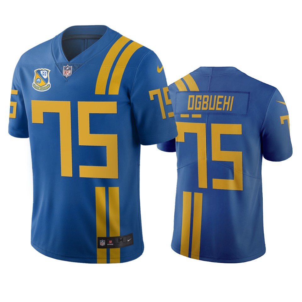 Jacksonville Jaguars #75 Cedric Ogbuehi Royal Vapor Limited City Edition NFL Jersey