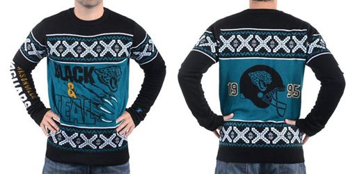Nike Jaguars Men's Ugly Sweater Nike Jaguars Men's Ugly Sweater