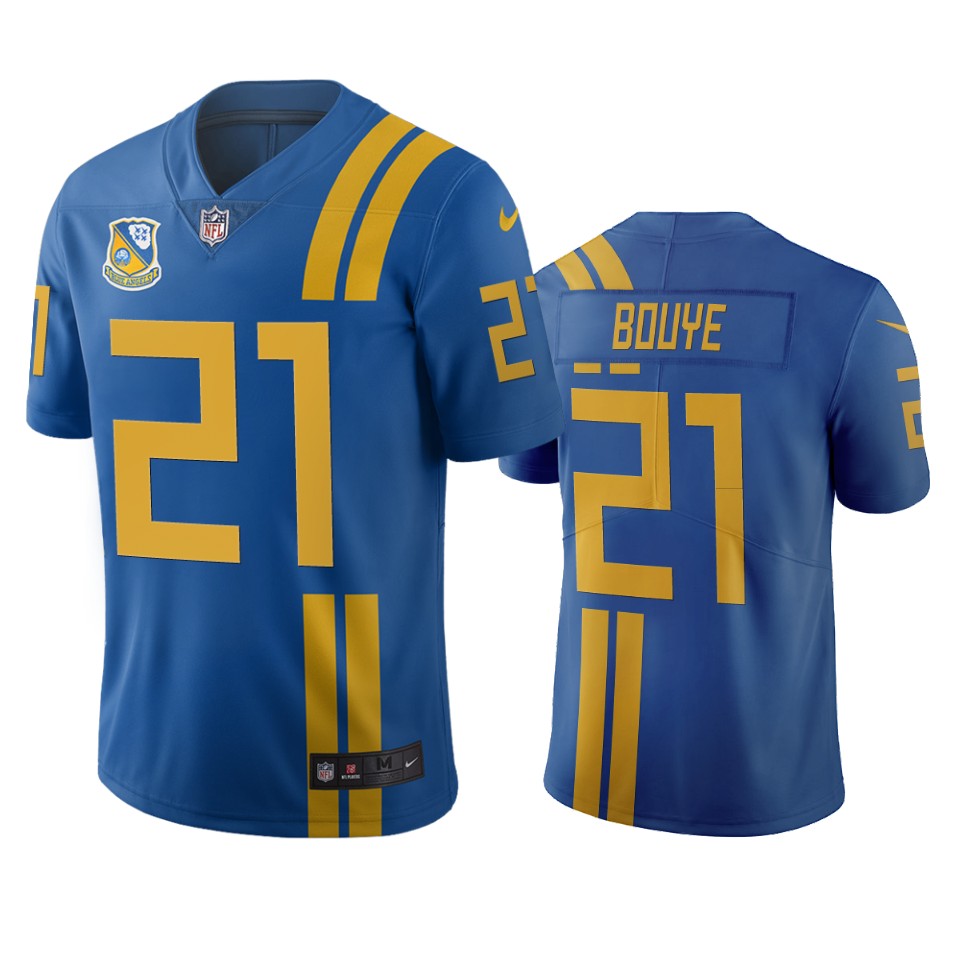 Jacksonville Jaguars #21 A.J. Bouye Royal Vapor Limited City Edition NFL Jersey Jacksonville Jaguars #21 A.J. Bouye Royal Vapor Limited City Edition NFL Jersey