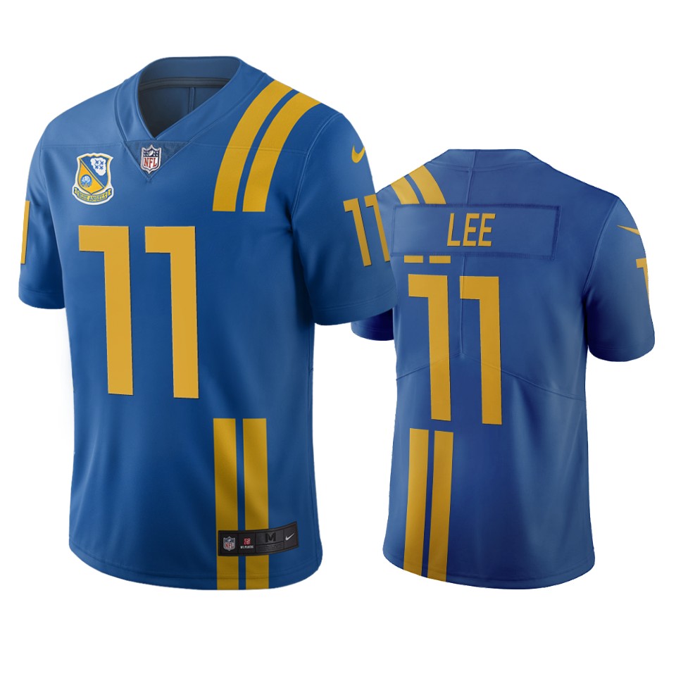 Jacksonville Jaguars #11 Marqise Lee Royal Vapor Limited City Edition NFL Jersey Jacksonville Jaguars #11 Marqise Lee Royal Vapor Limited City Edition NFL Jersey