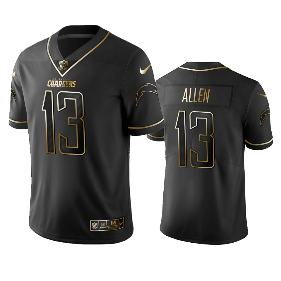 Chargers #13 Keenan Allen Men's Stitched NFL Vapor Untouchable Limited Black Golden Jersey Chargers #13 Keenan Allen Men's Stitched NFL Vapor Untouchable Limited Black Golden Jersey