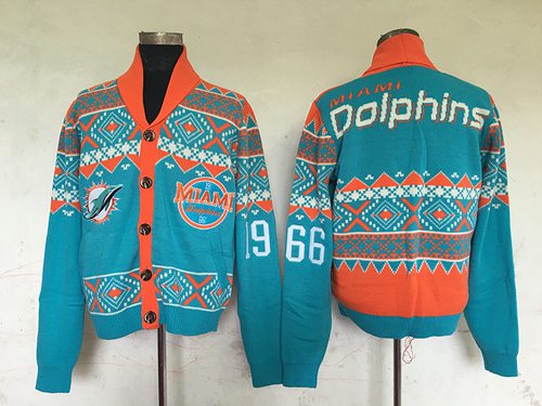 Nike Dolphins Men's Ugly Sweater_1 Nike Dolphins Men's Ugly Sweater_1