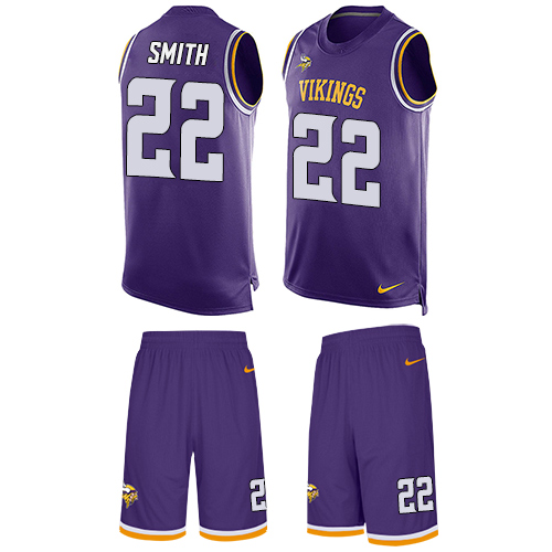 Nike Vikings #22 Harrison Smith Purple Team Color Men's Stitched NFL Limited Tank Top Suit Jersey Nike Vikings #22 Harrison Smith Purple Team Color Men's Stitched NFL Limited Tank Top Suit Jersey