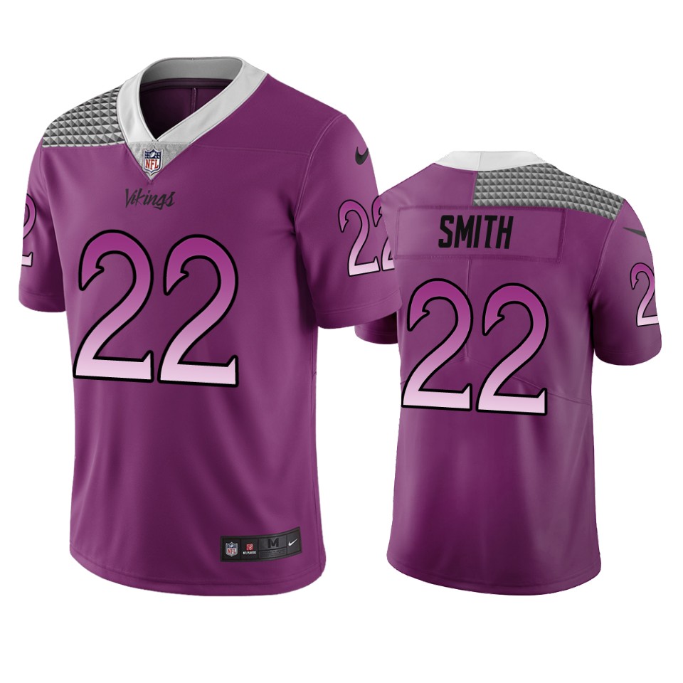 Minnesota Vikings #22 Harrison Smith Purple Vapor Limited City Edition NFL Jersey Minnesota Vikings #22 Harrison Smith Purple Vapor Limited City Edition NFL Jersey