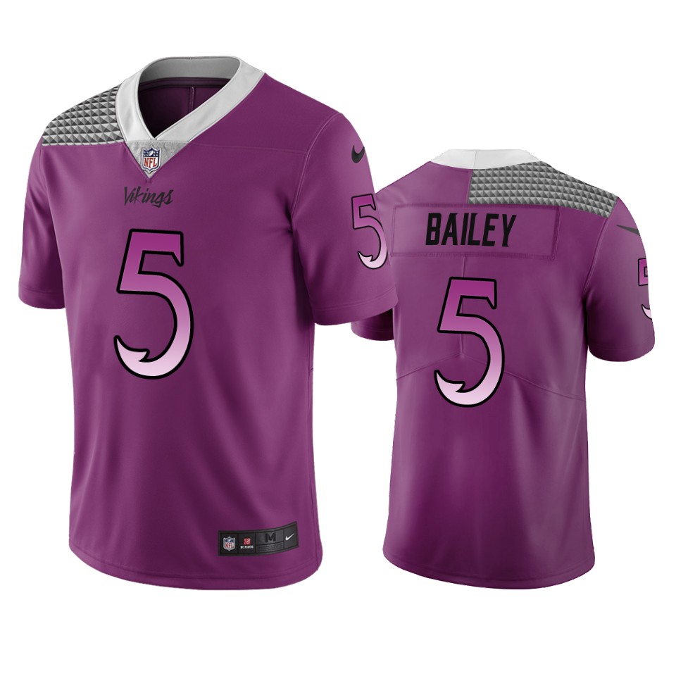Minnesota Vikings #5 Dan Bailey Purple Vapor Limited City Edition NFL Jersey Minnesota Vikings #5 Dan Bailey Purple Vapor Limited City Edition NFL Jersey