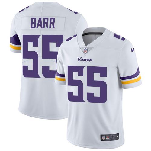 Nike Vikings #55 Anthony Barr White Men's Stitched NFL Vapor Untouchable Limited Jersey Nike Vikings #55 Anthony Barr White Men's Stitched NFL Vapor Untouchable Limited Jersey
