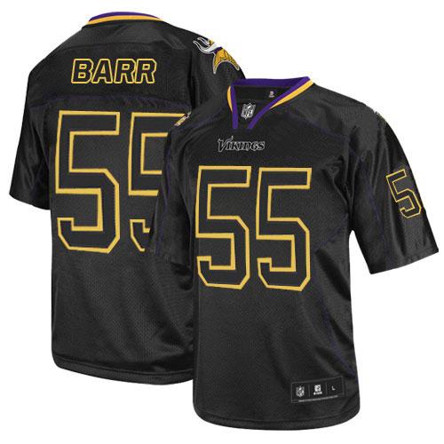 Nike Vikings #55 Anthony Barr Lights Out Black Men's Stitched NFL Elite Jersey Nike Vikings #55 Anthony Barr Lights Out Black Men's Stitched NFL Elite Jersey