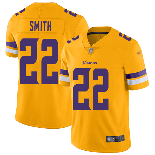 Nike Vikings #22 Harrison Smith Gold Men's Stitched NFL Limited Inverted Legend Jersey Nike Vikings #22 Harrison Smith Gold Men's Stitched NFL Limited Inverted Legend Jersey